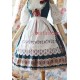 Surface Spell Gothic Alpen Rose Dirndl Corset Skirt